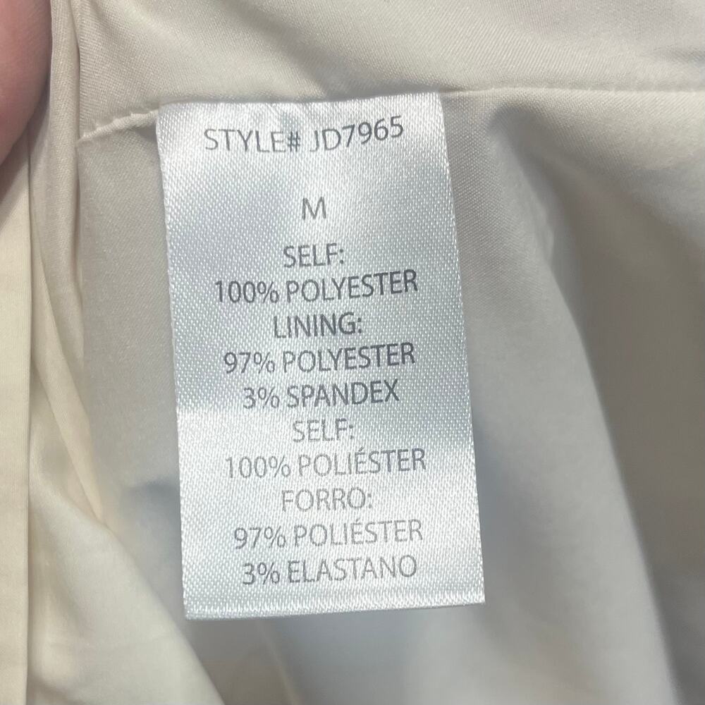 Storia Floral Boho Midi Dress M V-Neck Flutter Sleeve Lace Boho Chic Romantic - Picture 8 of 10